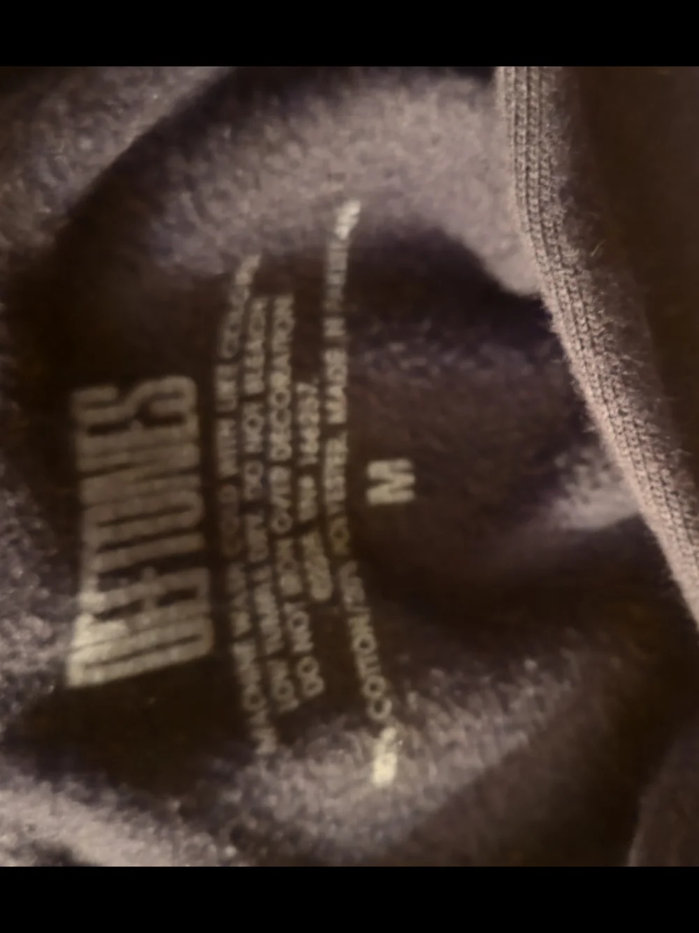 Authentic Deftones 25' North American Tour Hoodie-Manhead Merch-M-NOT A REPRINT